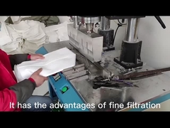 ถุงกรอง PP ไนลอนโพลีเอสเตอร์ไมครอนสำหรับอุตสาหกรรมเคมี