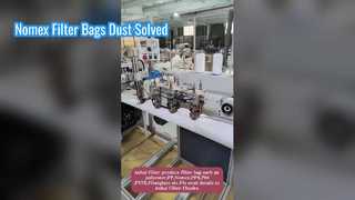 ถุงกรอง Nomex อุตสาหกรรมเพื่อการควบคุมฝุ่น