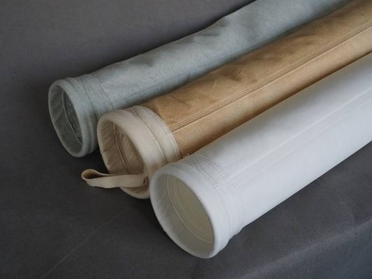 คุณภาพ  High Efficiency Polyester Dust Collector Filter Bags PTFE Membrane โรงงาน