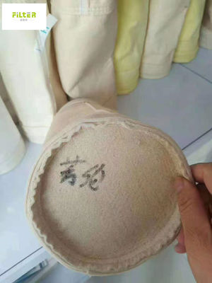 450GSM - 550GSM Nomex กระเป๋ากรองกรองปูนเข็มอารามิด สําหรับอุตสาหกรรมซีเมนต์