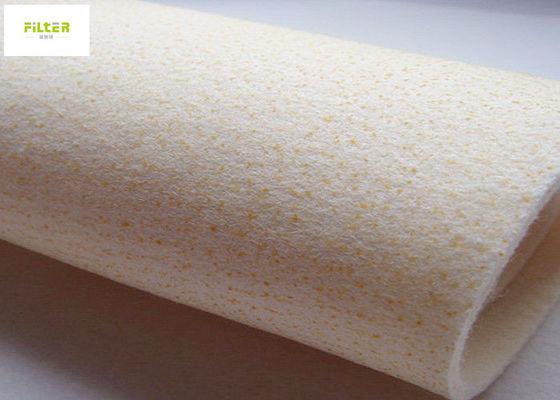 กระเป๋าผ้ากรองฝุ่นอารามิด Nomex อุณหภูมิสูง สําหรับฝุ่นถ่าน