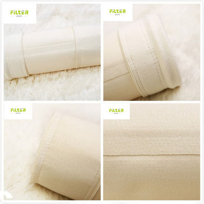เครื่องเก็บฝุ่น PTFE Membrane Polyester Nomex Filter Bag สําหรับการทําความสะอาดแก๊ส