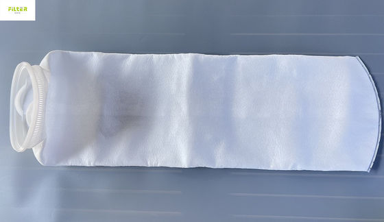 อัควาเรียม 10 ไมครอน PP ถุงกรองเหลวด้วยแหวนพลาสติก 7 "X32"