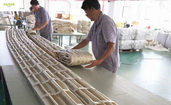 กระเป๋าเก็บฝุ่น ถุงกรองพอลิเอสเตอร์ โนเม็กซ์