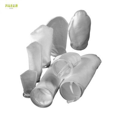 กระเป๋ากรองเหลวที่เย็บ / ผสมด้วย 0.5-300 ไมครอน PE / PP / NMO / PTFE