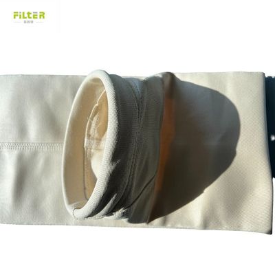 750GSM สายใยเหล็กที่มีกระเป๋ากรองผนัง PTFE สําหรับกระเป๋าซีเมนต์