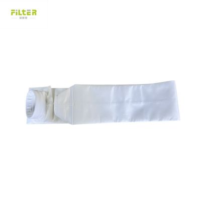 เครื่องกรองอากาศ 550GSM โพลีเอสเตอร์ที่มีกระเป๋ากรองแผ่น PTFE สําหรับโรงงานเหล็ก