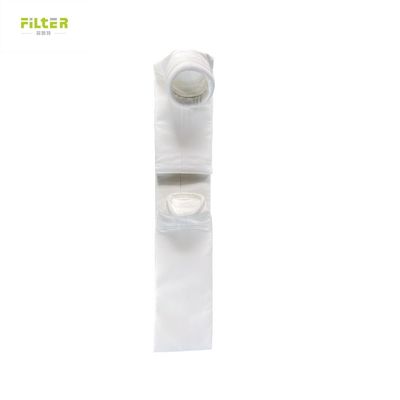ถุงกรองฝุ่น ปริมาณความร้อนสูง ถุงกรองพอลิเอสเตอร์ Nomex PTFE