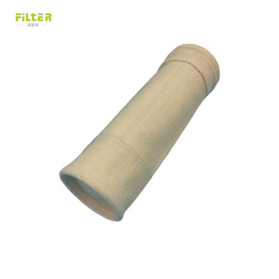 ถุงกรองฝุ่น ปริมาณความร้อนสูง ถุงกรองพอลิเอสเตอร์ Nomex PTFE