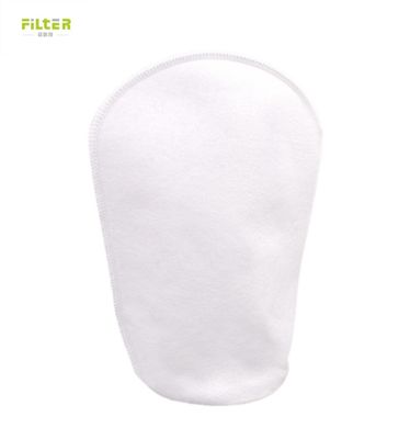 ถุงกรองของเหลวโพลีเอสเตอร์ PP ไนลอนทนอุณหภูมิสูงสำหรับการบำบัดน้ำเสียอุตสาหกรรม