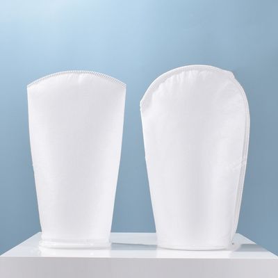 กระเป๋ากรองเหลวพอลิเอสเตอร์โมโนฟิเลนท์ มีแหวนเหล็กและใยเย็บด้านล่าง