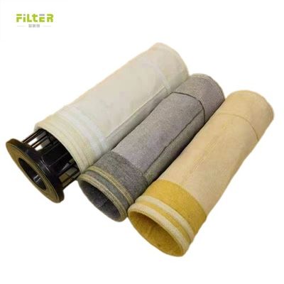 ขนาดที่กําหนดเอง ถุงกรองอุตสาหกรรมต่อต้านสแตตติกที่มีผนัง PTFE สําหรับความต้องการในการกรองอุณหภูมิสูง