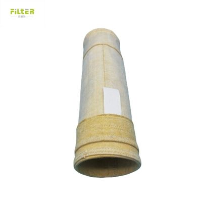 การใช้เครื่องกรองอากาศ Nomex Polyester PPS PTFE กระเป๋ากรองใยแก้วสําหรับโรงงานผสมแอสฟัลต