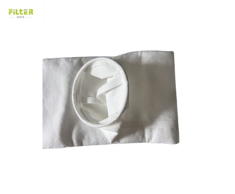 กระเป๋ากรองพอลิเอสเตอร์สําหรับการเก็บฝุ่นในสภาพแวดล้อมที่ชื้นและกรดในซีเมนต์และอุตสาหกรรมเหมืองแร่