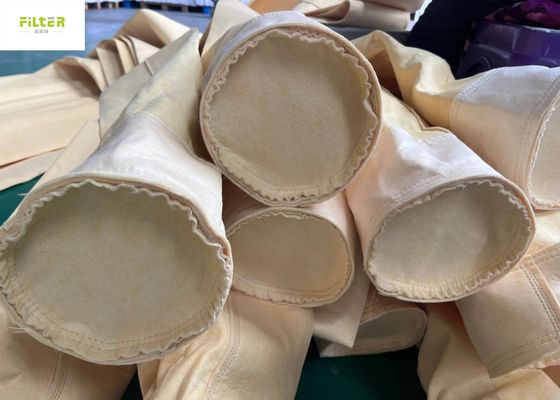 ถุงกรองเก็บฝุ่นเชื้อใย Nomex ที่ได้รับการรับรองจาก SGS สําหรับการเก็บฝุ่นแบบหลากหลายในอุตสาหกรรมต่าง ๆ