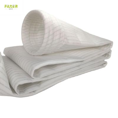 กระเป๋ากรองพอลิเอสเตอร์ต่อต้านสแตตติกสําหรับการเก็บฝุ่นในอุตสาหกรรมอาหารและเครื่องดื่ม