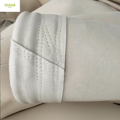 การเสริมทรัพย์ 100 มิลลิเมตร โพลีเอสเตอร์อุตสาหกรรม Nomex Nomex ถุงกรอง