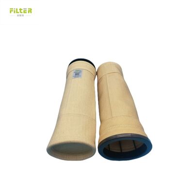 ถุงกรองอุณหภูมิสูง โพลิเอสเตอร์ โนเม็กซ์ PTFE PPS P84 สายใยแก้ว ผงอุตสาหกรรมสําหรับการเก็บฝุ่น