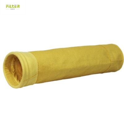 อายุยาว P84 Aramid Polyester PPS ถุงกรอง PTFE สําหรับโรงงานเหล็ก