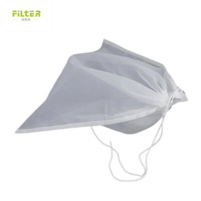 Large Capacity Fruit Juice and Nut Milk Squeeze Strainer Bag with Fine Mesh