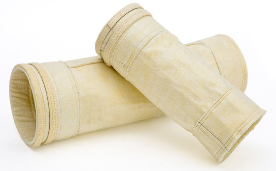 ถุงกรองเส้นแก้ว PTFE ผนัง 800GSM ทนอุณหภูมิสูง