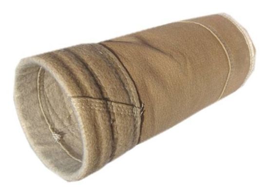 กระเป๋าเก็บฝุ่นปลอม P84 Polyimide Shaker 1000mm ~ 8000mm ความยาวสําหรับกรองอากาศ