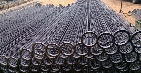 ถุงเก็บฝุ่นประสิทธิภาพสูงและกรงในระบบกรองอากาศ