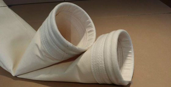 โรงไฟฟ้าเก็บฝุ่น 500GSM ป้องกันกรดและเกลา ถุงกรอง PPS