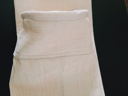 SS304 Sanpband 550gsm ถุงกรองอารามิดเก็บฝุ่น