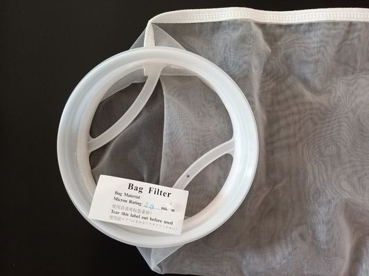 การทําความสะอาดน้ํา ถุงกรองน้ําเหลวกาแฟ สีซอง Plated Top 1200um Micron