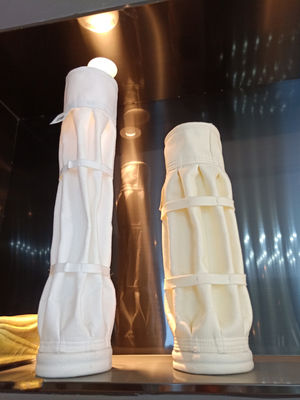 กระเป๋ากรองพอลิเอสเตอร์ PPS Nomex P84 Star Pleated สําหรับเครื่องเก็บฝุ่นกลับ