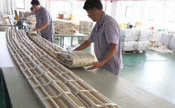 เครื่องเก็บฝุ่น PPS กระเป๋ากรองอากาศพอลิเอสเตอร์อารามิด ดาว