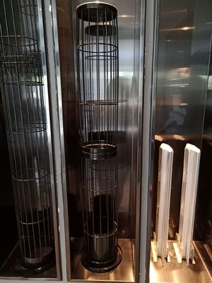 กระเป๋ากรองพอลิเอสเตอร์ทรงดาว 450GSM 550GSM สําหรับระบบเก็บฝุ่น