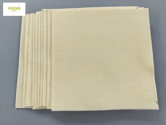 Anti Acid Alkali Homopolymer กระเป๋ากรองอะคริลิค PPS P84 Nomex สายแก้ว