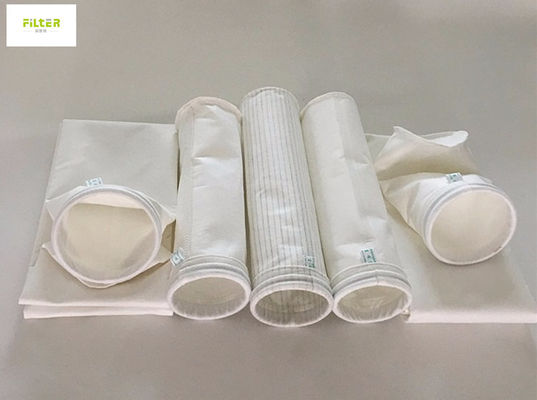 550GSM กระเป๋ากรองพอลิเอสเตอร์ PTFE Membrane สําหรับโรงงานผลิตซีเมนต์ไฟฟ้าเหล็ก