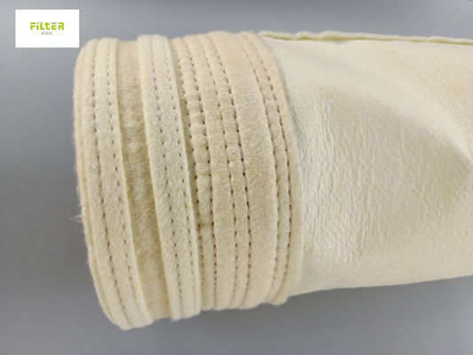 กระเป๋ากรองใยแก้วผิวเรียบ PTFE ผิว 746G / M2 ปรับแต่ง