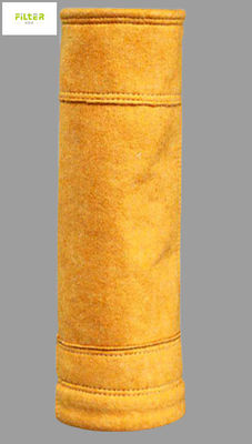 ถุงกรอง PPS สายใยแก้ว Nomex PTFE 500gm การควบคุมมลพิษ