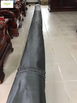 กระเป๋ากรองไฟเบอร์กล๊าสอุณหภูมิสูง 850 กรัม สําหรับโรงงานซีเมนต์