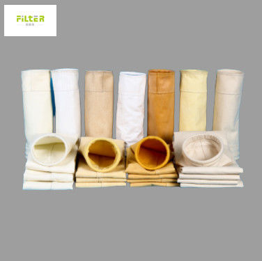 Nomex Aramid Filter Bag สําหรับเครื่องเก็บฝุ่นโรงงานผสมแอสฟัลต