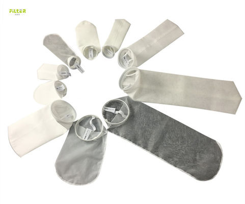 ถุงกรองน้ํา 5 ไมครอน PP ที่มีพื้นละลายร้อน ขนาดต่างกัน