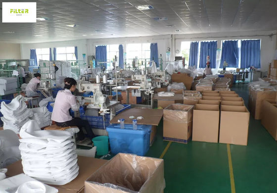 กระเป๋ากรองไนลอนพอลิโปรไพเลนที่มีร่างการละลายร้อน 5 50 100 200 300 ไมครอน