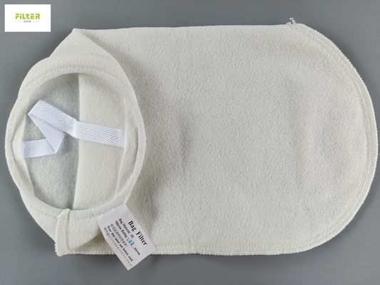 100 ไมครอน PP Mesh ถุงกรองน้ําเหลวที่มีแหวนเหล็ก